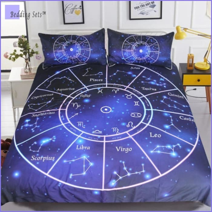 Housse de Couette Galaxie Signe Astrologie