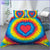 Housse de Couette Hippie Coeur Multicolore