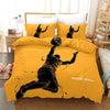 Housse de Couette Jaune NBA 1 Personne