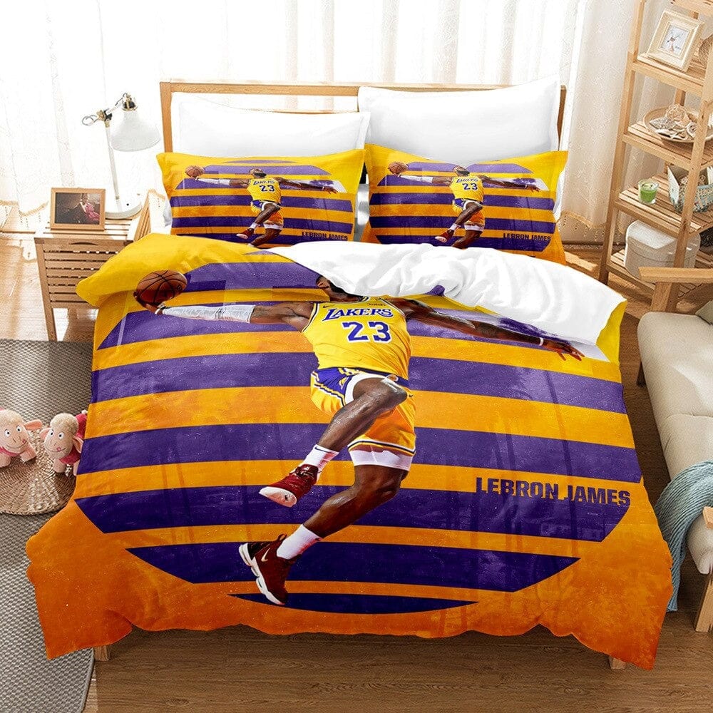 Housse de Couette Lakers 2 Personnes