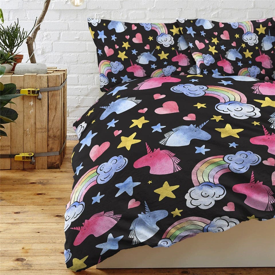 Housse de Couette Licorne Adulte