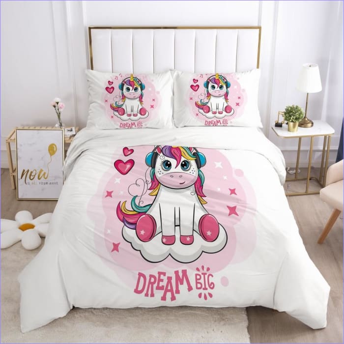 Housse de Couette Licorne Kawaii Dream