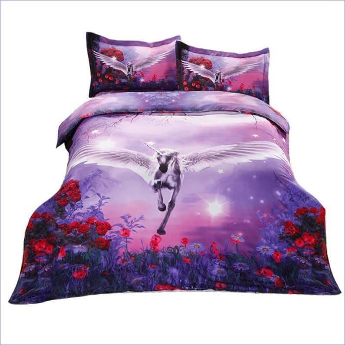 Housse de Couette Licorne Pégase