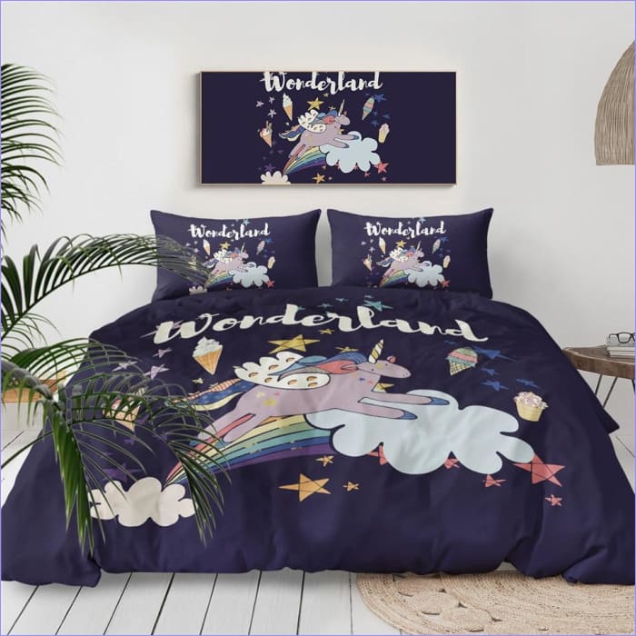 Housse de Couette Licorne Wonderland
