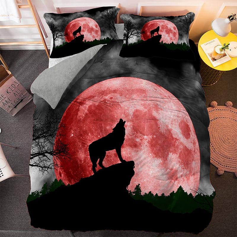 Housse de Couette Loup 140x200