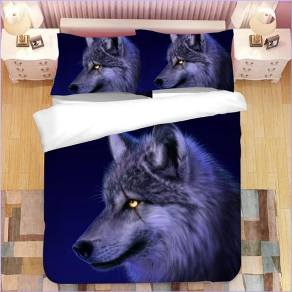 Housse de Couette Loup Cicatrice
