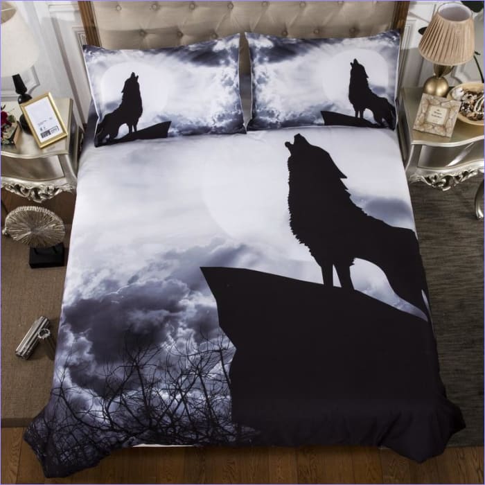Housse de Couette Loup Majestueux