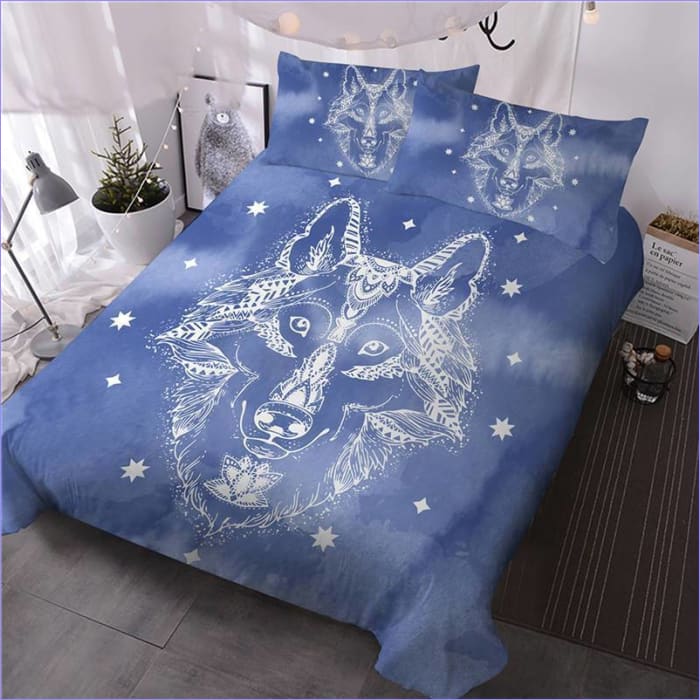 Housse de Couette Loup Zen
