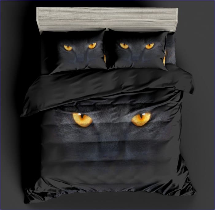 Housse de Couette Loup dans l'obscurité