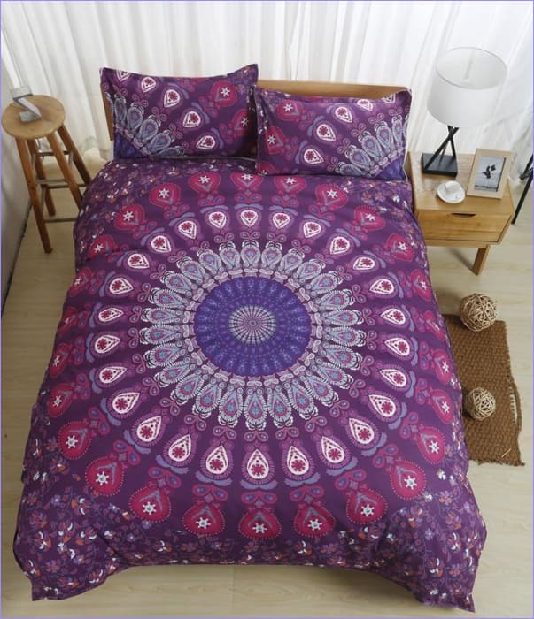 Housse de Couette Mandala Colorée