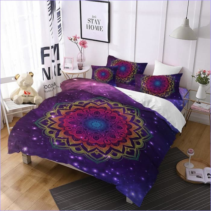 Housse de Couette Mandala Cosmique