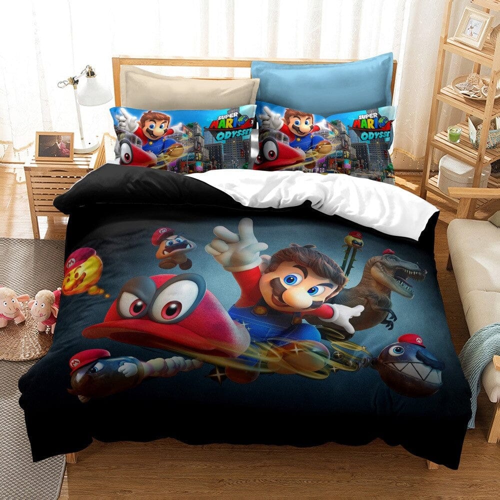 Housse de Couette Mario 1 Personne