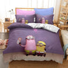 Housse de Couette Minions Fille Mauve