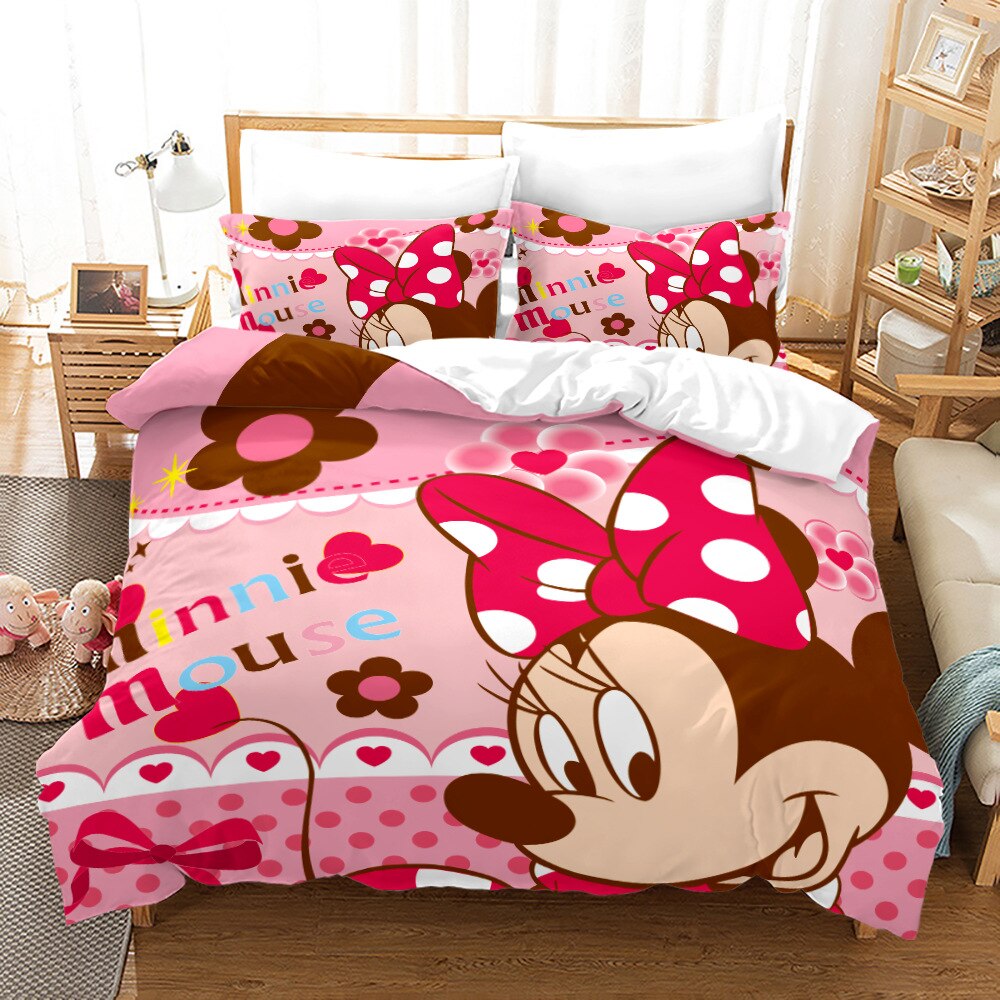 Housse de Couette Minnie Rose