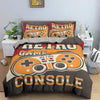 Housse de Couette Motif Jeux Vidéo Retro