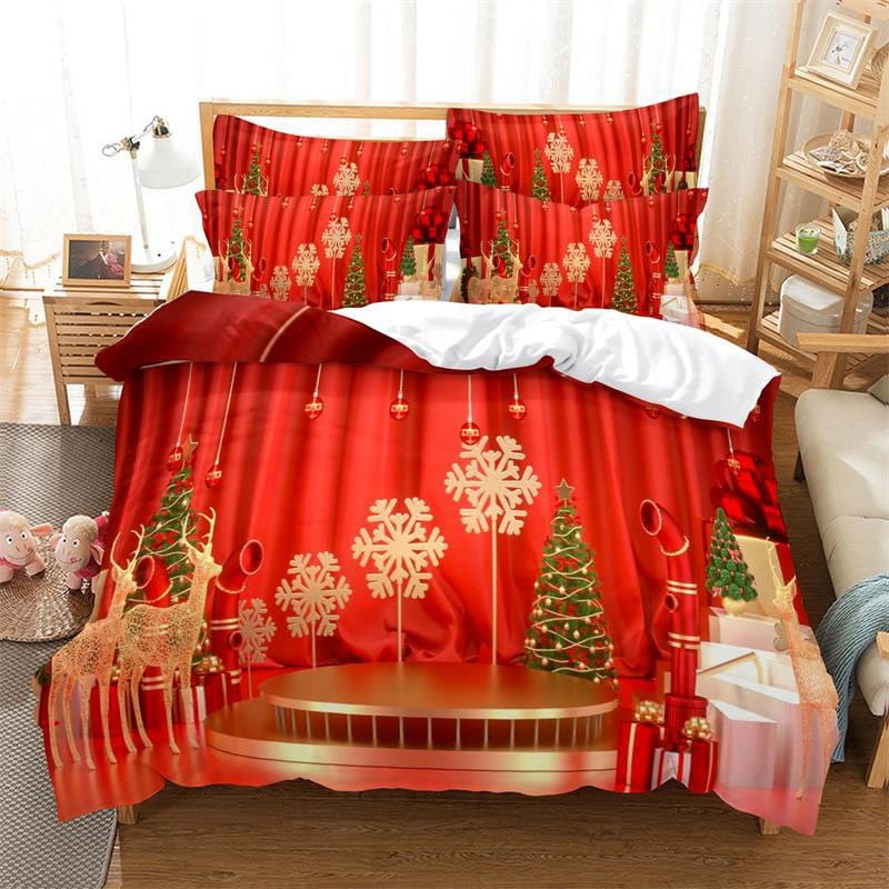 Housse de Couette Motif Noël