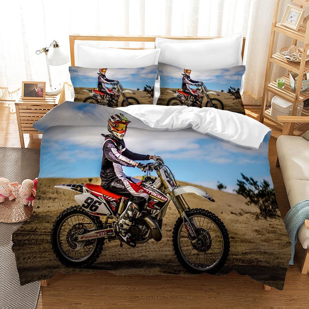 Housse de Couette Moto 200x200