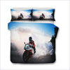 Housse de Couette Moto Burn