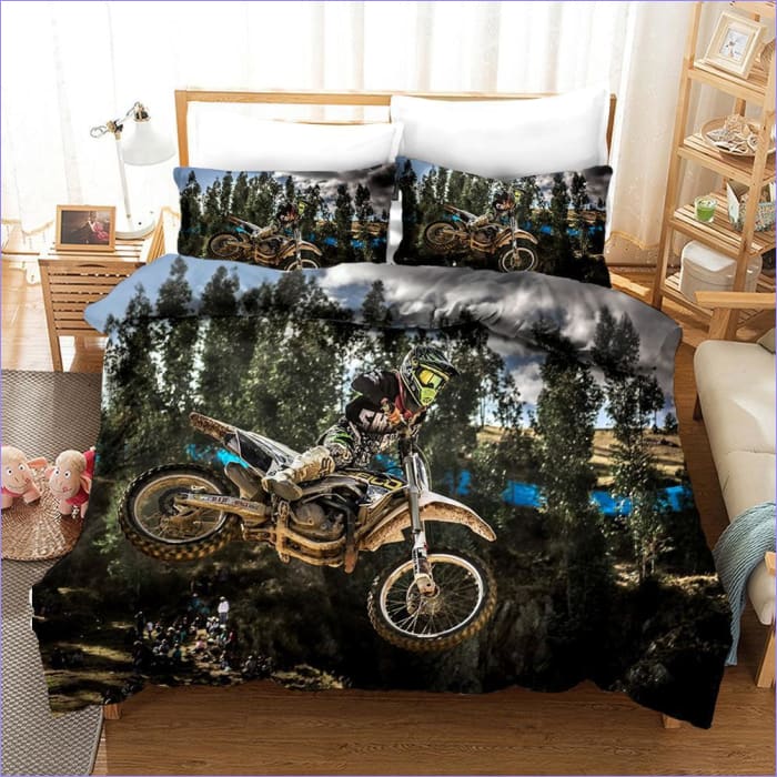 Housse de Couette Moto Cross 220x240