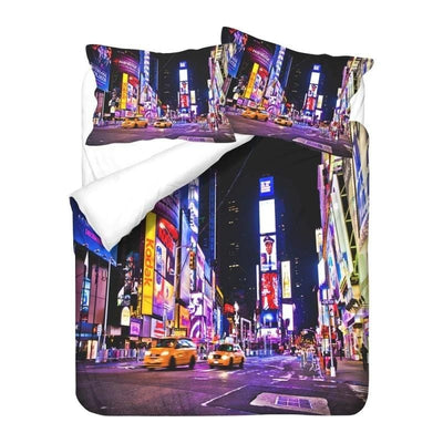 Housse de Couette New York 1 Personne