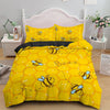 Housse de Couette Nid d'Abeille