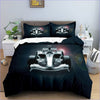 Housse de Couette Noire Formule 1 Vierge