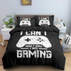 Housse de Couette Noire Gaming Adulte