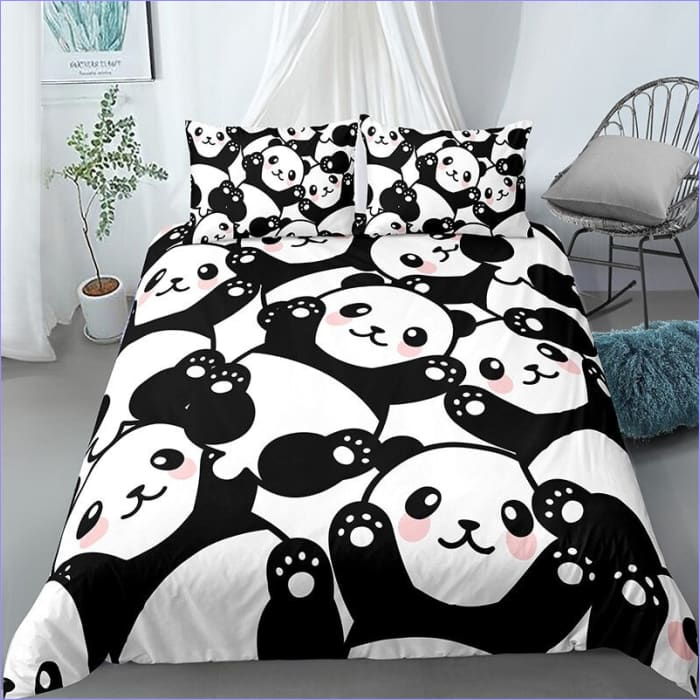 Housse de Couette Panda Multiples