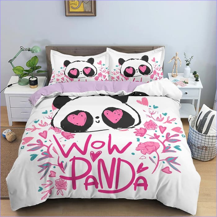 Housse de Couette Panda Wow