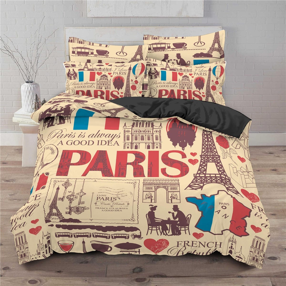 Housse de Couette Paris 200x200