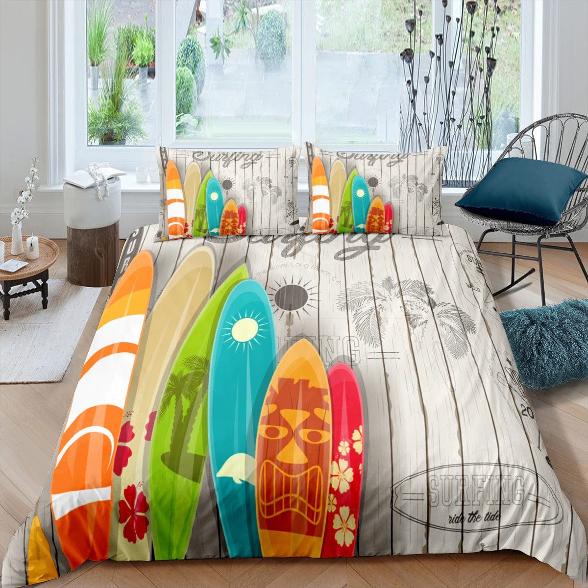 Housse de Couette Planche de Surf