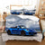 Housse de Couette Porsche Bleue