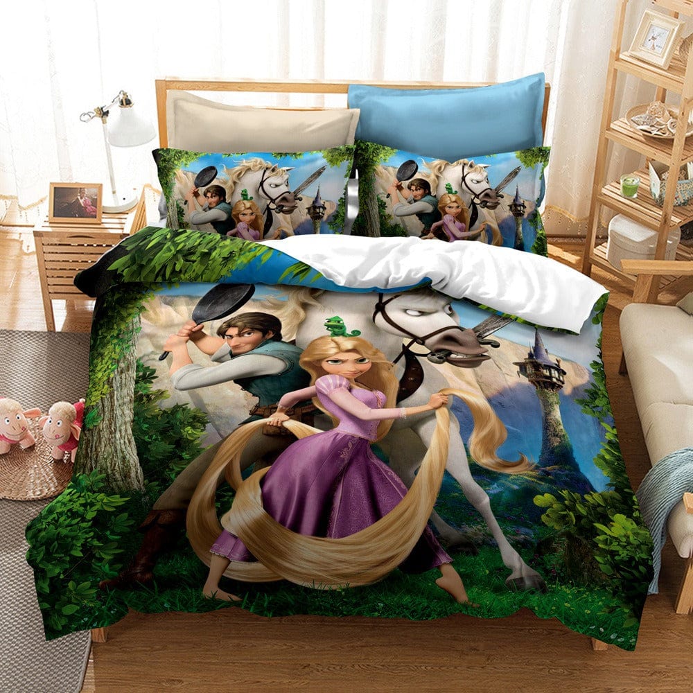 Housse de Couette Princesse Raiponce