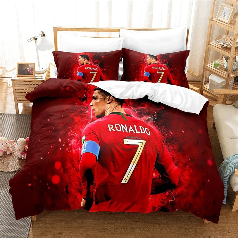 Housse de Couette Ronaldo Rouge