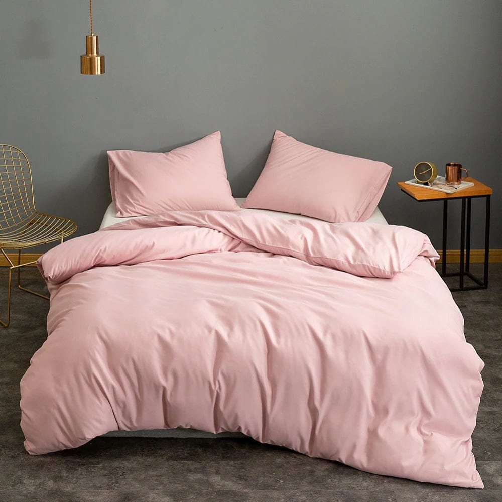 Housse de Couette Rose Pale