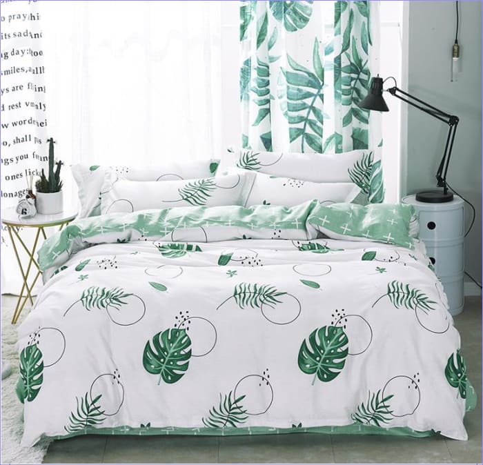 Housse de Couette Scandinave Monstera