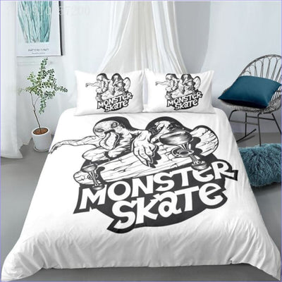 Housse de Couette Skate Monster