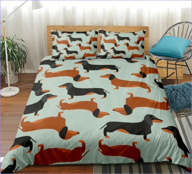 Housse de Couette Teckel en folie