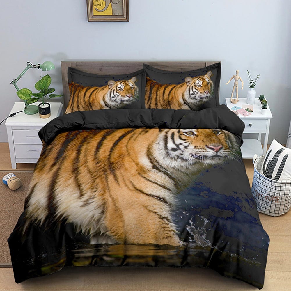 Housse de Couette Tigre Géant