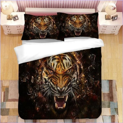 Housse de Couette Tigre Rageur