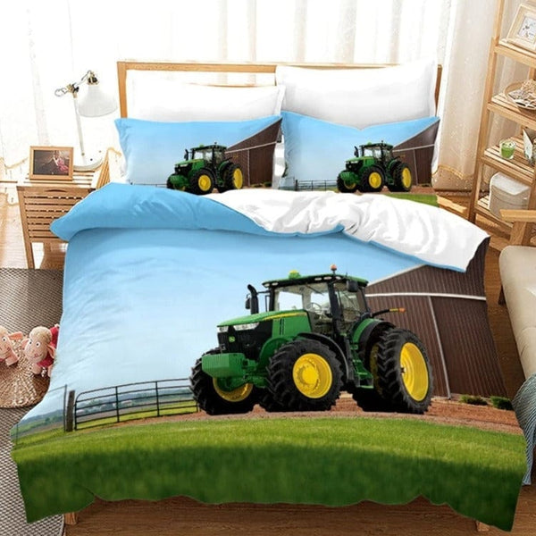 Housse de Couette Tracteur John Deere | Housse De Rêve