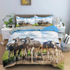 Housse de Couette Troupeaux Vaches 220x240