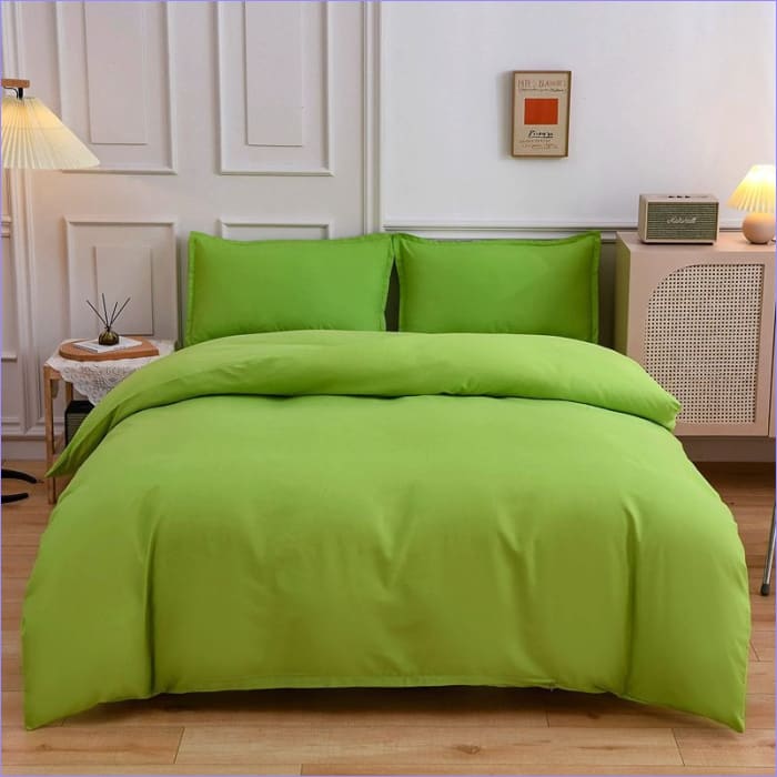 Housse de Couette Vert Clair