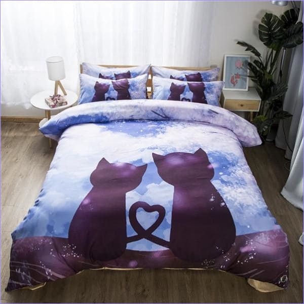 Housse de Couette avec motif Chat