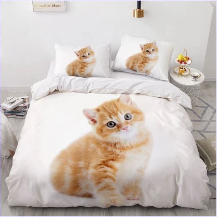 Housse de Couette imprimé Chaton