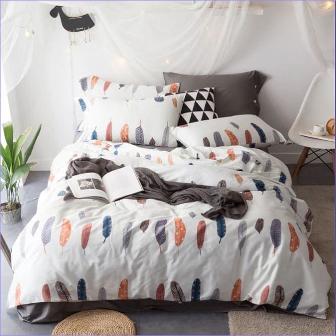 Housse de Couette petites Plumes